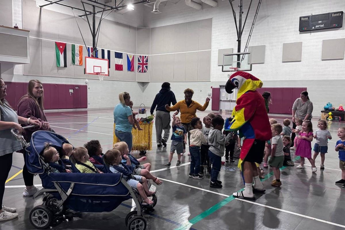Caring teachers and families at Oakdale CDC